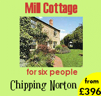 Featured Self Catering - Mill Cottage in Chipping Norton